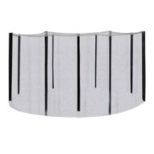 Enclosure for D305cm trampoline, with poles, black