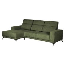Corner sofa DARLA VN dark green