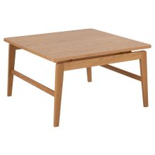Coffee table ESSEX 80x80xH45cm, natural