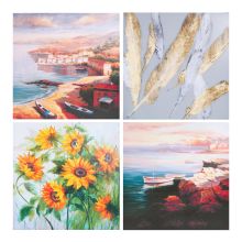 Wall art PICTURE LAND 60x60cm, print, mix