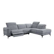 Nurgadiivan LUISA elektriline recliner PN, hall