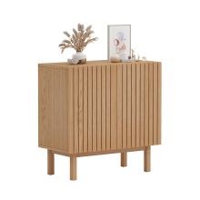 Sideboard SUNNY 80x40xH80cm, melamine oak