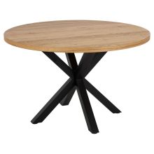 Dining table HEAVEN D120xH76,4cm, natural
