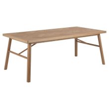 Dining table GALWAY 200x100xH75cm, natural