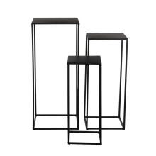 Side table QUINTY 30xH70cm, black