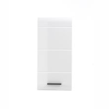 Wall cabinet SKIN 30x23xH77cm, white gloss