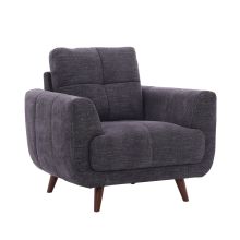 Armchair STEVE dark grey