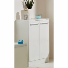 Нижний шкаф в ванную 335, 50x33xH81см, белый