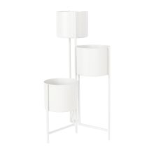 Lillepostament DEIA TRIS 23x22,5xH75,5cm, hallikasbeež