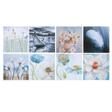 Wall art PICTURE LAND 25x25cm, print, mix