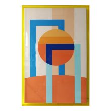 Холст с рамой WALLY 80x120см, абстрактный день, акрил