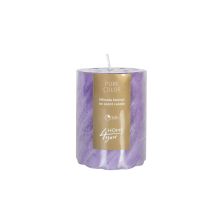 Candle PURE COLOR D6,8xH9,5cm, purple