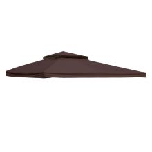 Roof cover for gazebo LEGEND 2,91x3,91m, brown
