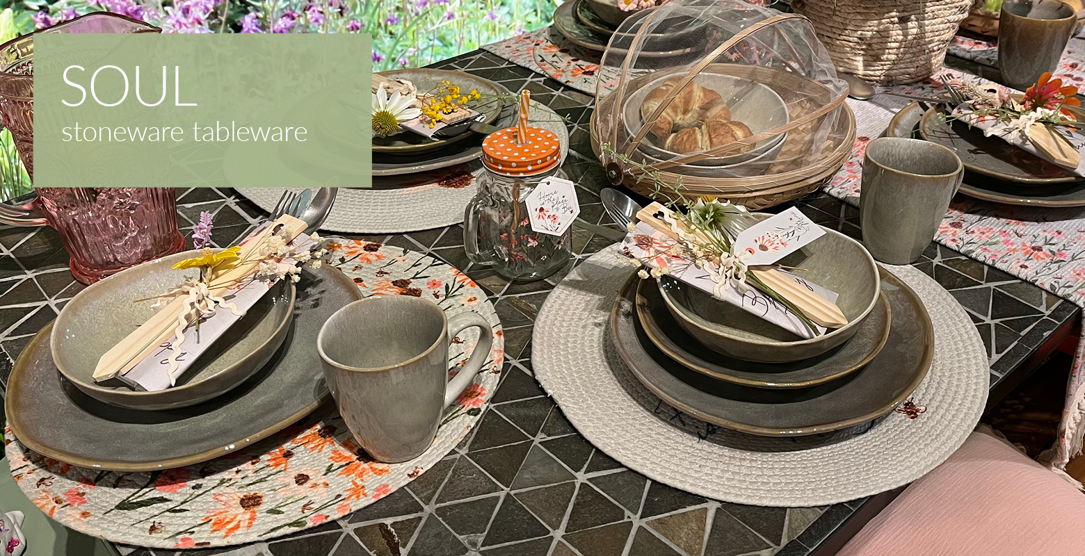 Collections for tableware, spring 2023 - Home4you soul_main_eng