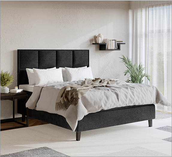 North Beds Geiranger Norra disainiga kontinentaalvoodi ja voodipeats