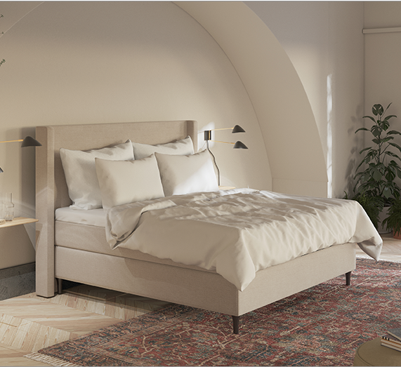 North Beds Kvitfjell premium-klassi voodi ülima mugavuse ja toetusega