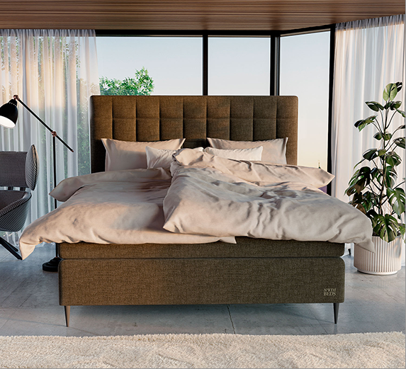 North Beds Nordkapp Skandinaavia stiilis voodi ja kattemadrats